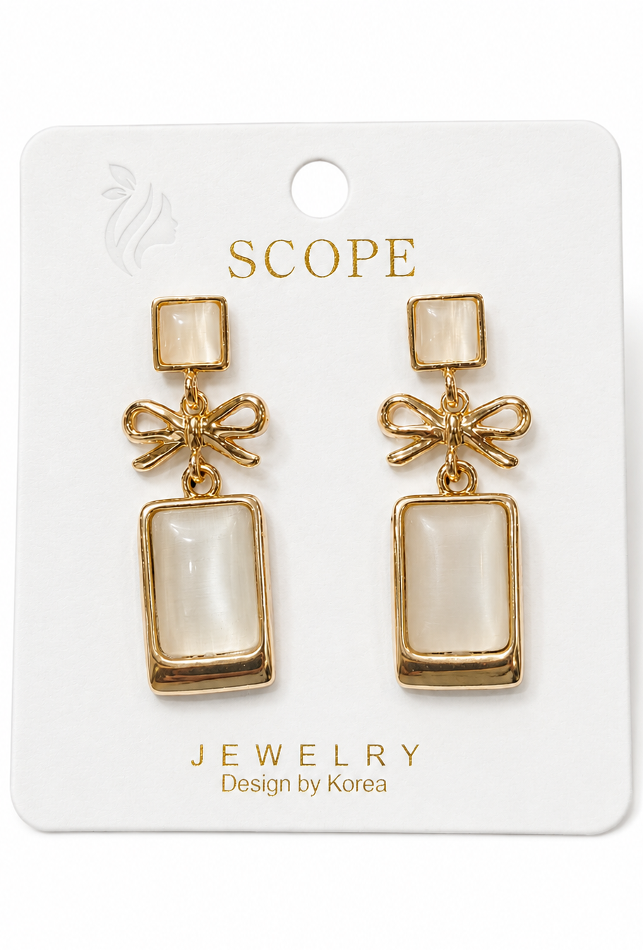 Anti tarnished korean inspired earrings