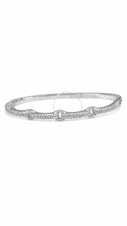 925 sterling silver kada bracelet