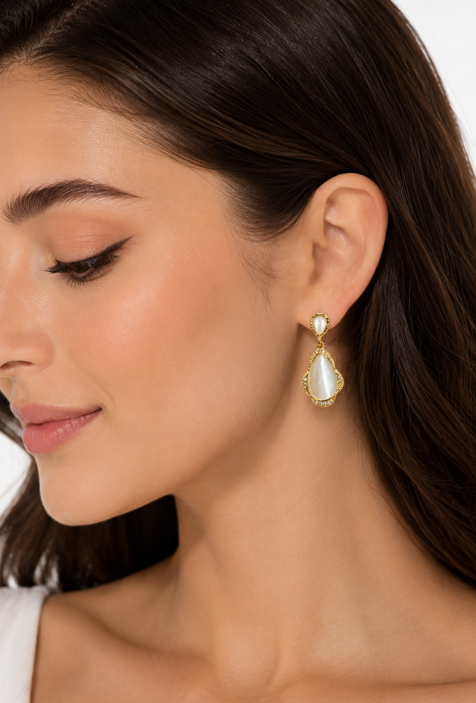 Anti tarnished korean inspired earrings