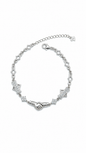 925 sterling silver hand holding bracelet