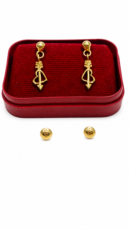 925 sterling silver drop earrings