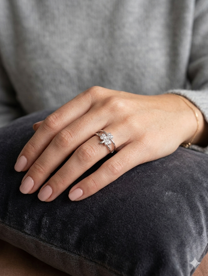 Rivia 925 sterling silver jewellery ring | gifts for besties, girlfriends, or any women in your life | with 925 stamp