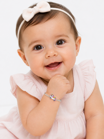 925 sterling silver baby kada bracelet
