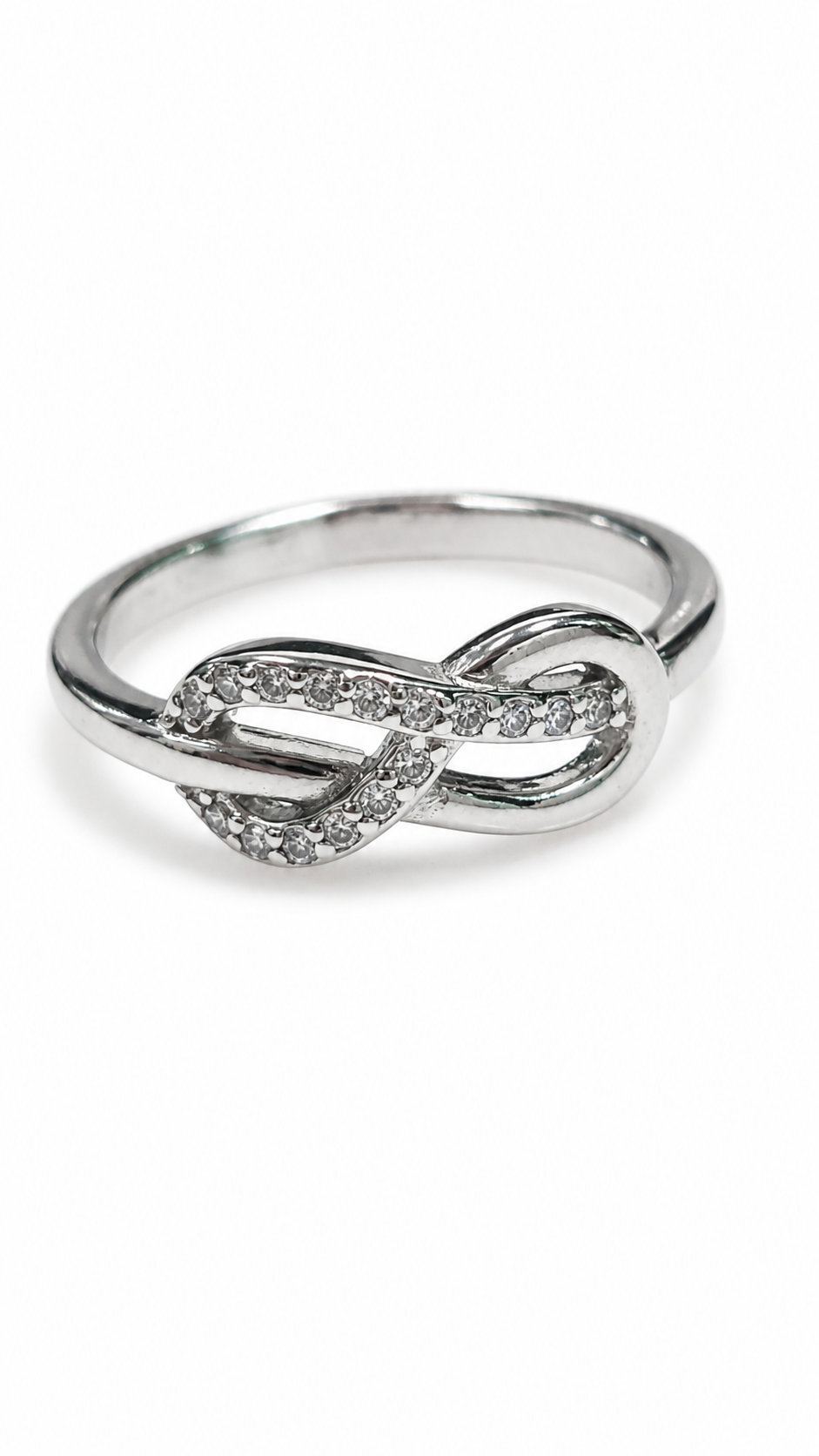 925 sterling silver infinity ring
