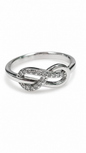 925 sterling silver infinity ring