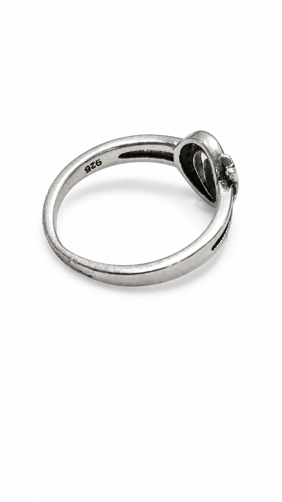 925 sterling silver moon ring