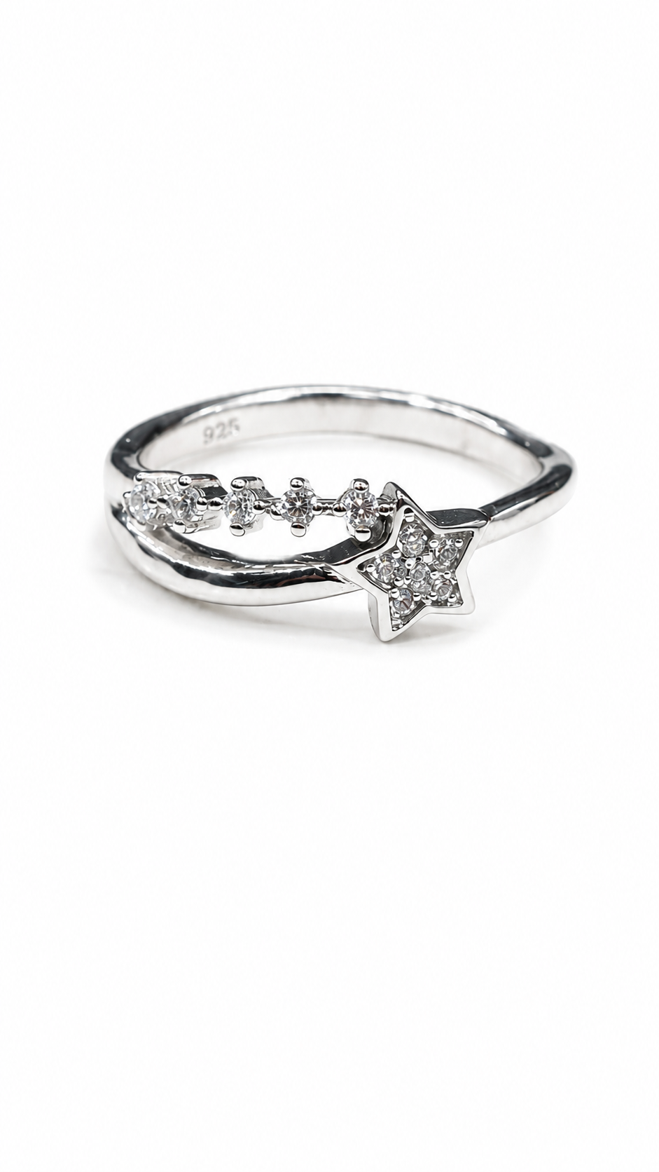 925 sterling silver star ring