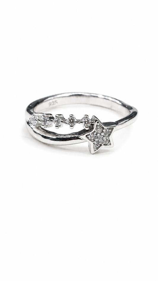 925 sterling silver star ring