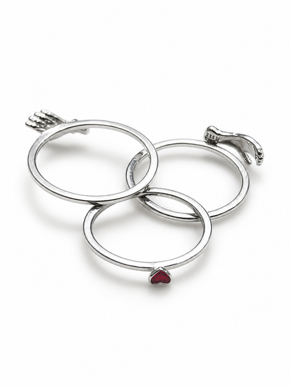 925 sterling silver proposal ring