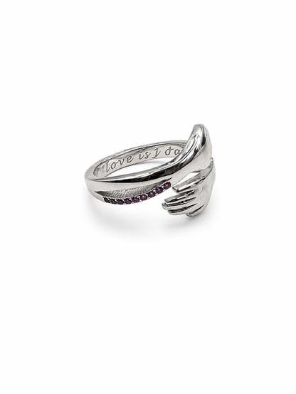 Rivia 925 sterling silver jewellery ring | gifts for besties, girlfriends, or any women in your life | with 925 stamp