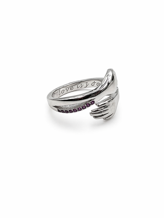 Rivia 925 sterling silver jewellery ring | gifts for besties, girlfriends, or any women in your life | with 925 stamp