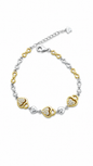 925 sterling silver heart bracelet