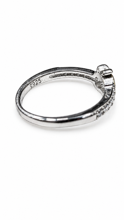 925 sterling silver apple ring