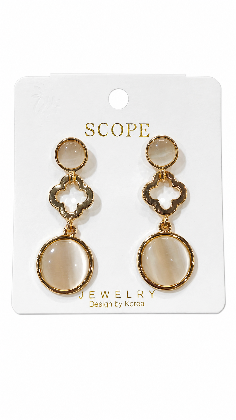 Anti tarnished korean inspired earrings