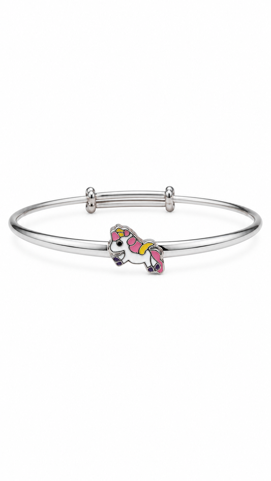 925 sterling silver baby kada bracelet
