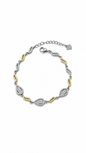 925 sterling silver dew drop bracelet