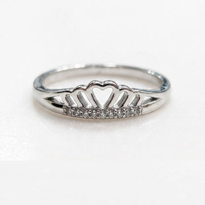 925 sterling silver heart ring