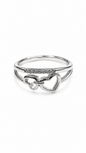 925 sterling silver heart ring