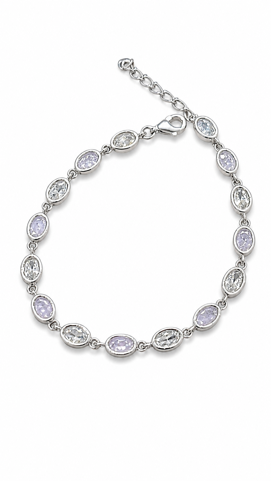 925 sterling silver tennis bracelet