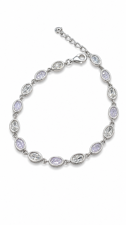925 sterling silver tennis bracelet