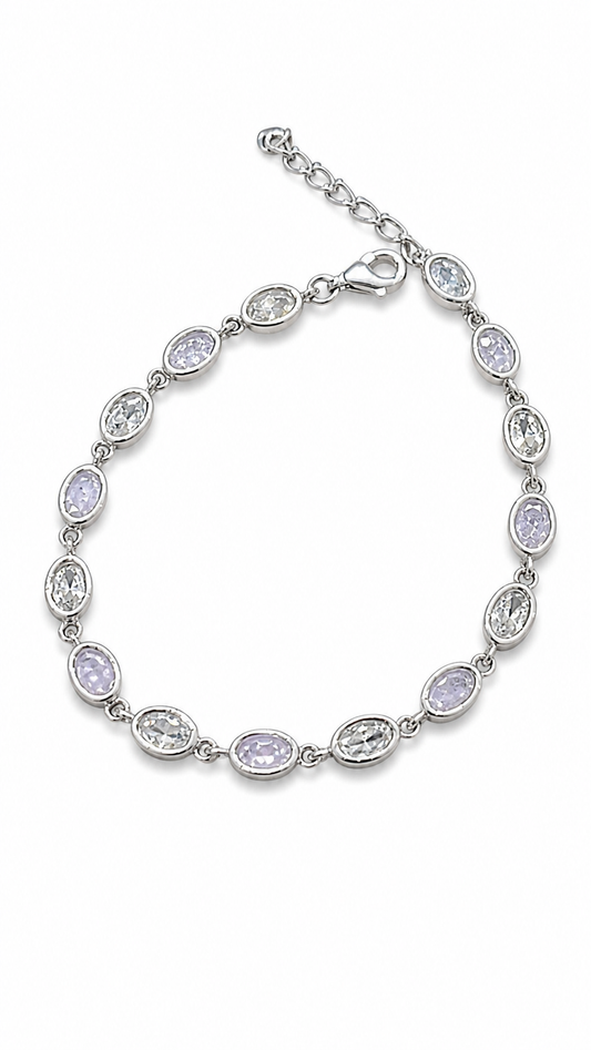 925 sterling silver tennis bracelet