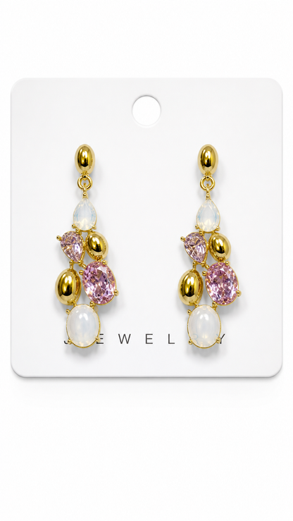 Anti tarnished statement earrings