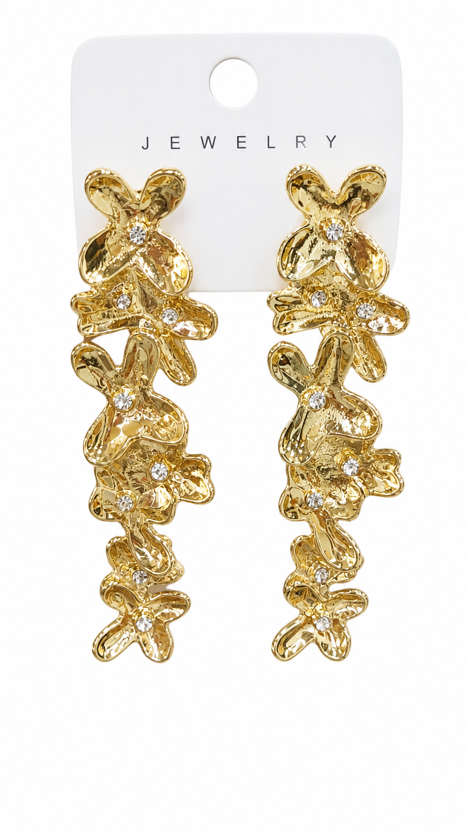 Anti tarnished statement earrings