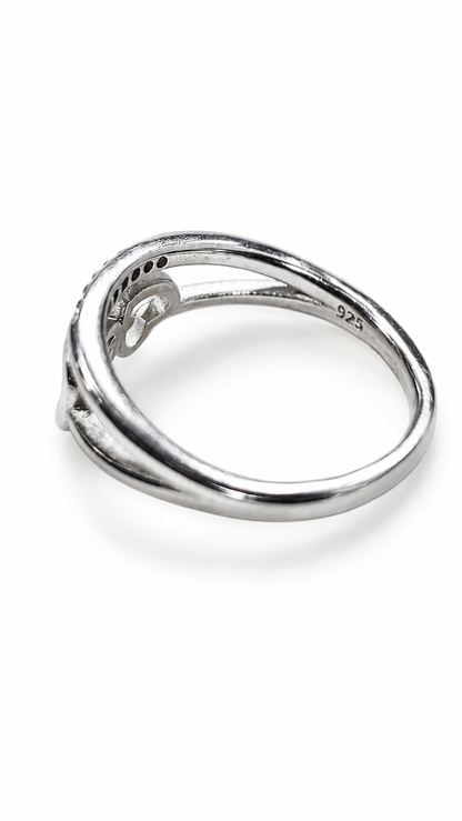925 sterling silver heart ring