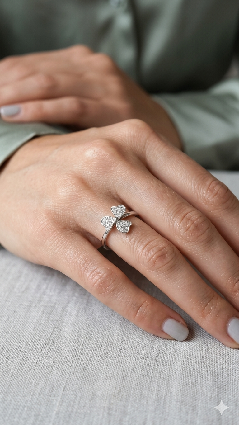 Rivia 925 sterling silver jewellery ring | gifts for besties, girlfriends, or any women in your life | with 925 stamp