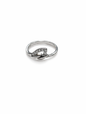 925 sterling silver leaf style ring