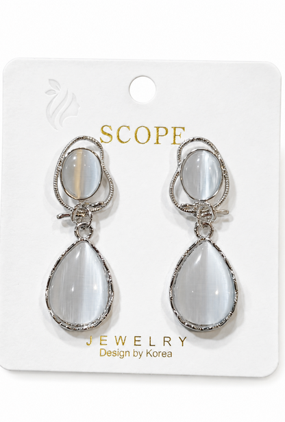 Anti tarnished korean inspired earrings